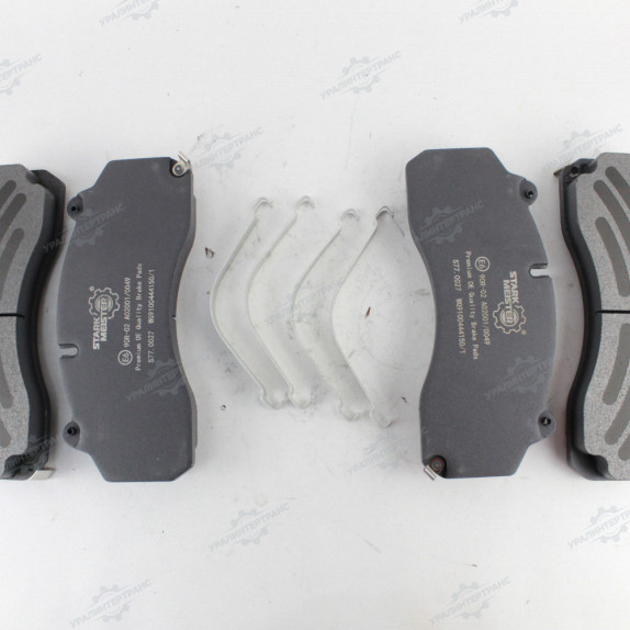WG9100444150 Колодки тормозные дискового тормоза задние SITRAK/HOWO (комплект 4 шт)