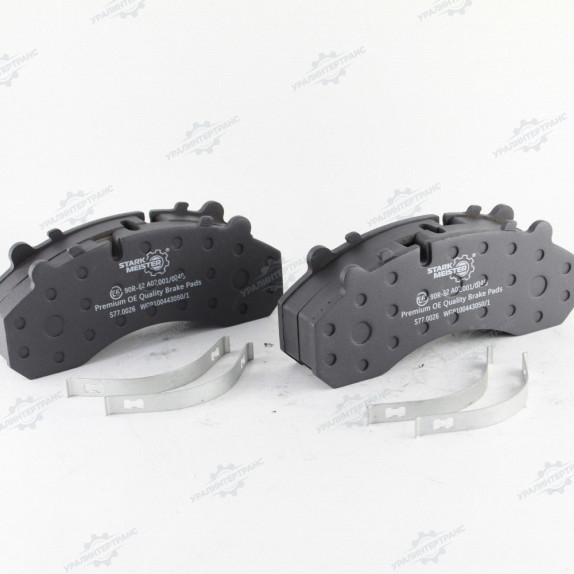 WG9100443050 Колодки тормозные дискового тормоза передние SITRAK/HOWO (комплект 4 шт)