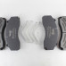 WG9100444150 Колодки тормозные дискового тормоза задние SITRAK/HOWO (комплект 4 шт)